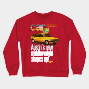 AUSTIN MAESTRO - 80s magazine cover Crewneck Sweatshirt